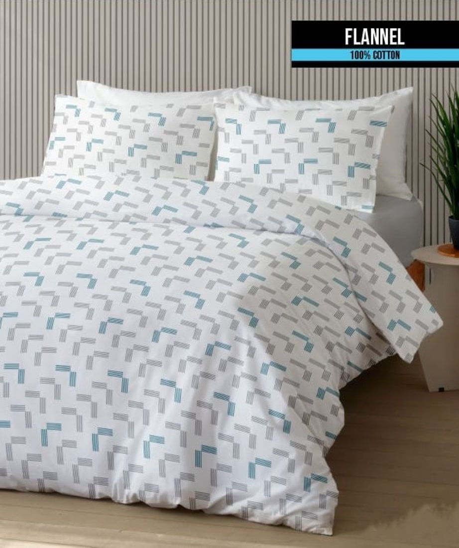 HOME כותנה פלנל מיטה זוגית 160 דגם D