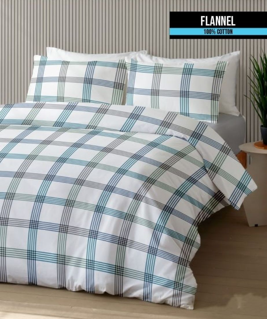 HOME כותנה פלנל מיטה זוגית 160 דגם F